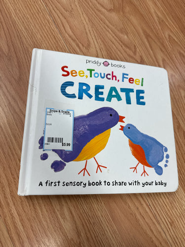 See Touch Feel Create Book