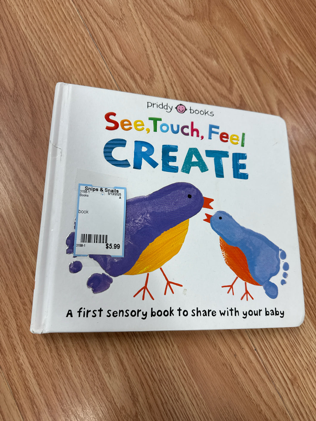 See Touch Feel Create Book