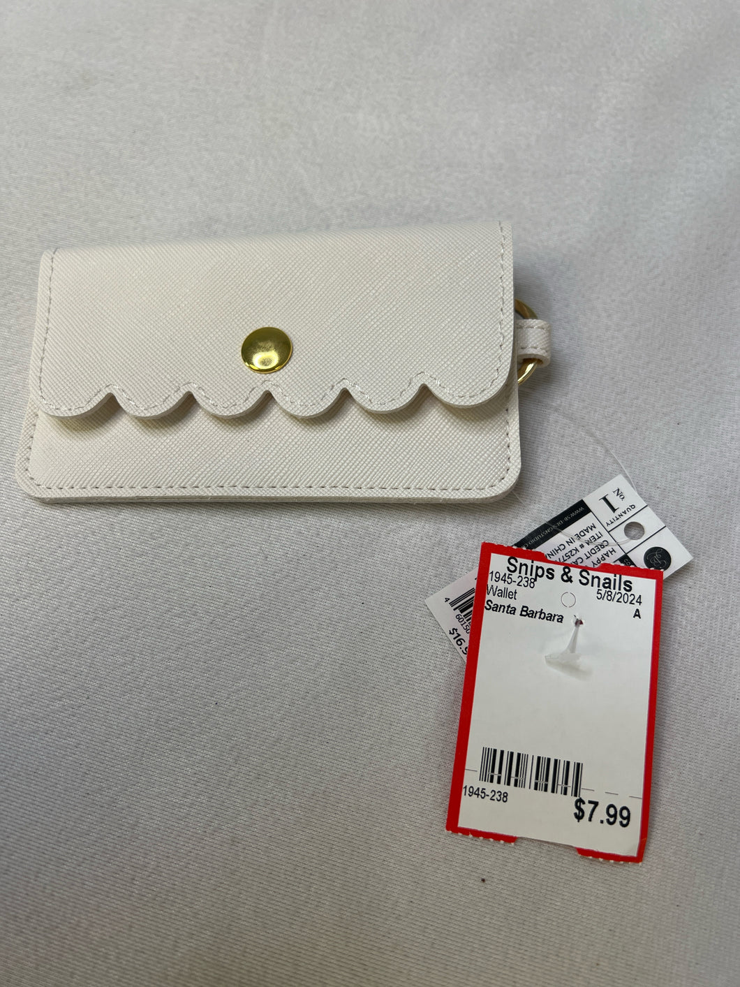 Santa Barbara Happy Wife Happy Life Wedding Credit Card Wallet BNWT