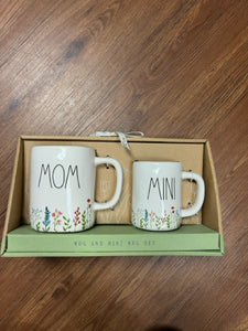 Home decor mom and mini new mug set