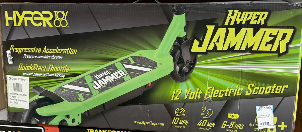 Hyper Jammer 12 V Electric Scooter