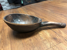 Load image into Gallery viewer, Household - Hand hewn wooden dough bowl, scoop bowl