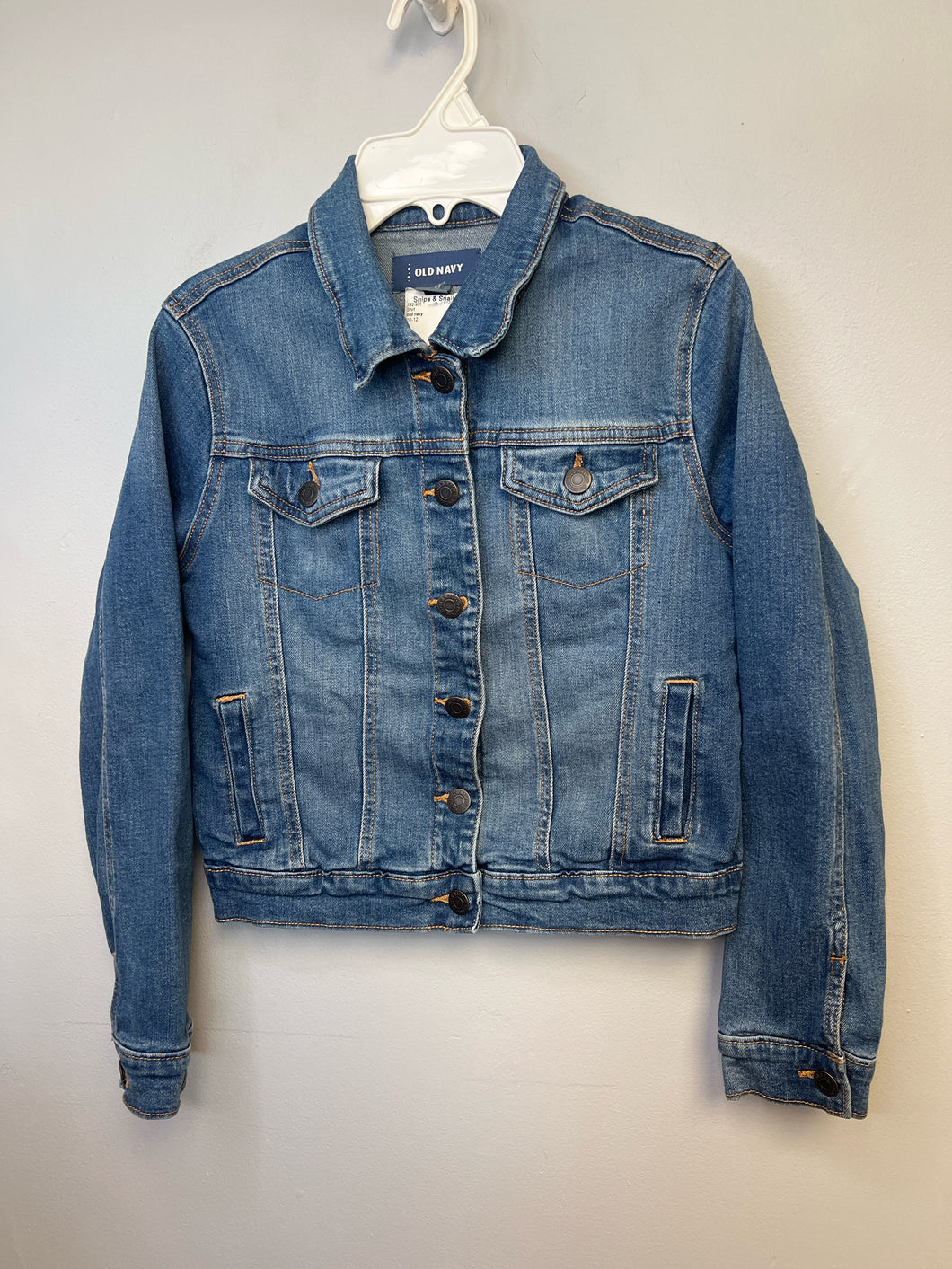 10-12 old navy girls jean jacket