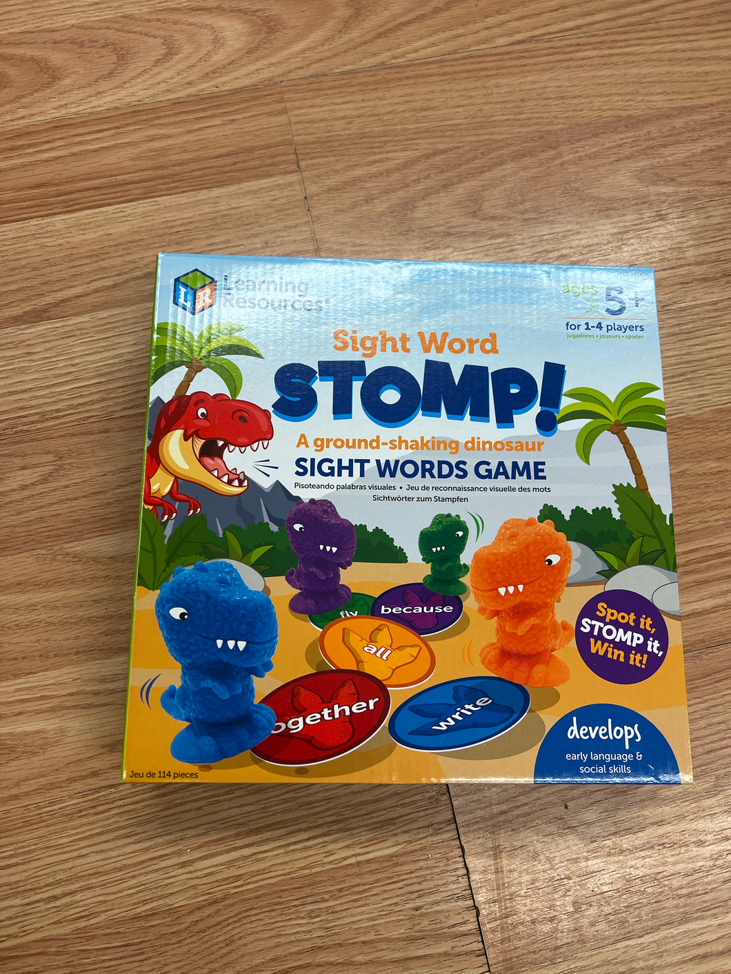 stomp sight word game