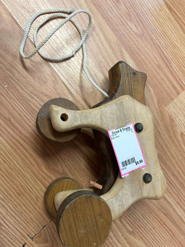 wooden pull toy