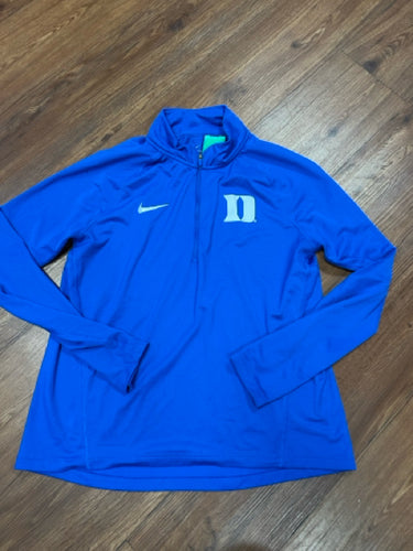 Size L Nike long sleeve 1/4 zip Shirt