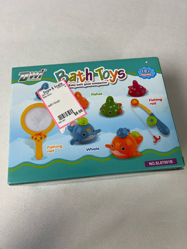 Baby bath toys--new