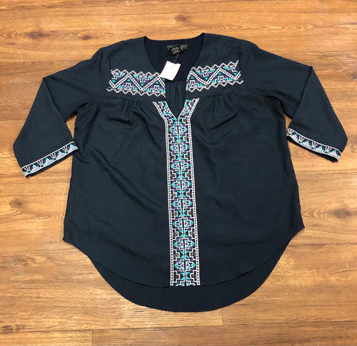 Size Large sheer tunic