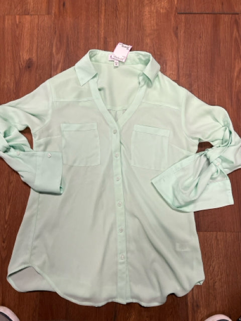 Women's Size XS Express Sheer Shirt