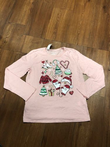 Girl's Size 14 TCP Christmas Long Sleeve Shirt