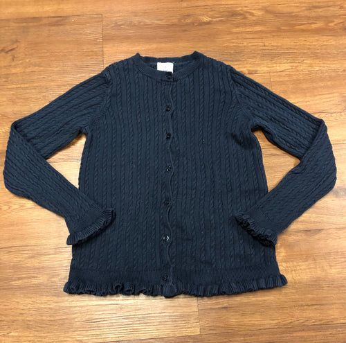 10-12 Lands End cardigan