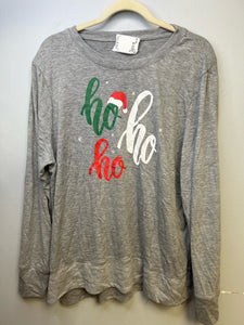 Size XL HO HO HO graphic womens shirt