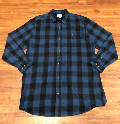 Size XL Tall Blue Mountain flannel