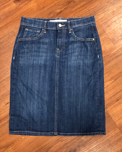 Size 4 old navy High Rise soft denim skirt