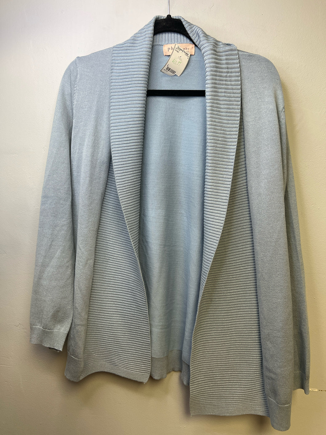 womens Size L philosophy  Cardigan