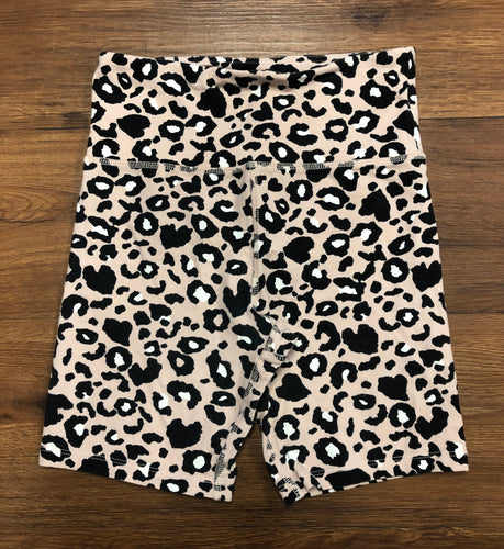 Size XS forever 21 bike shorts leopard print