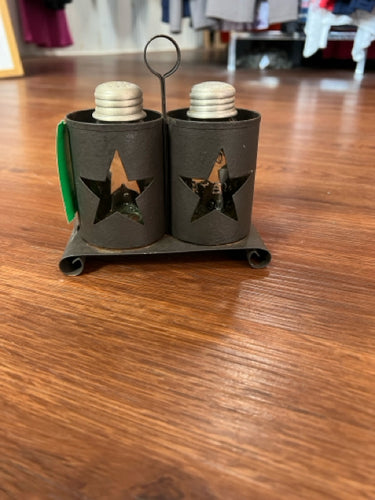 Prim salt and pepper. Home decor