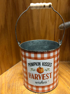 harvest tin home decor