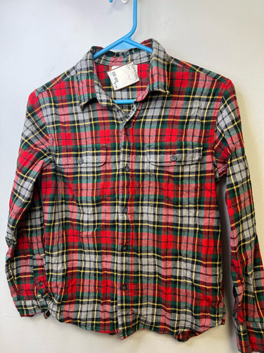 boys 10/12 old navy flannel