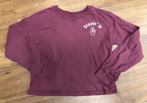 7/8 Art Class Shirt, long sleeve, stayin in, chillin out