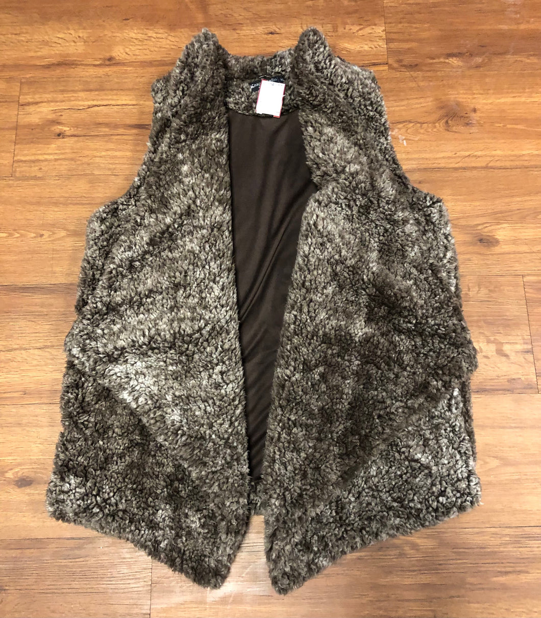 Size XL Sherpa cardigan