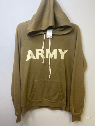 army hoodie size medium
