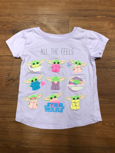 4/5 girls yoda Shirt