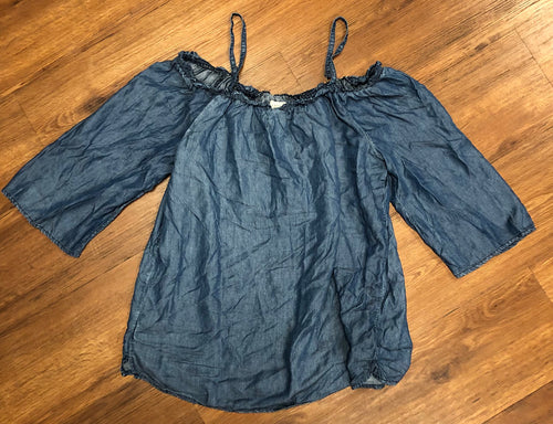 Size L GHBass Shirt, cold shoulder