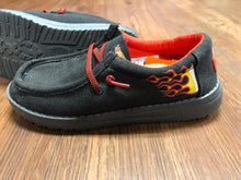 Load image into Gallery viewer, 2 Hey Dude Shoes/Boots - Size J2 Hot Wheels - Like New