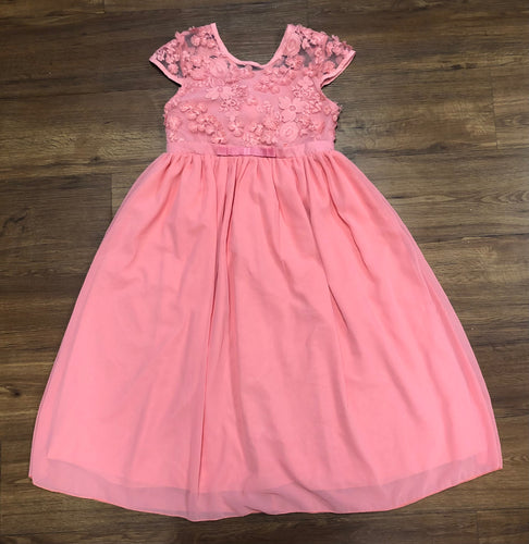 9/10 Shein Dress full length, coral