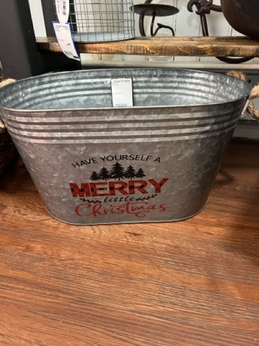 Home decor  - christmas tin
