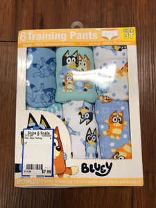 BNIB Boy's Size 3T Bluey Training Pants