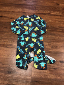 Boy's Size 4T Child of Mine Fleeced Footie Pajamas