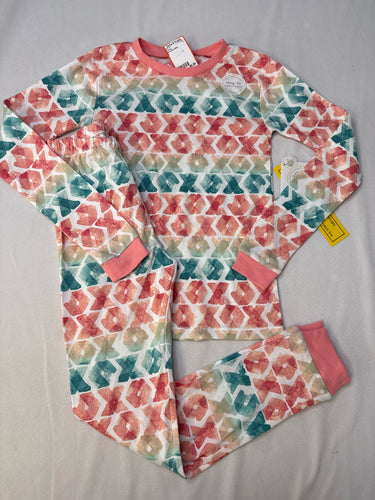 Girls 8 Burts Bees Baby Pajamas NWT