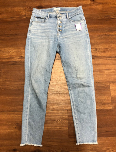 womens Size 8 Loft Jeans, 5 button front