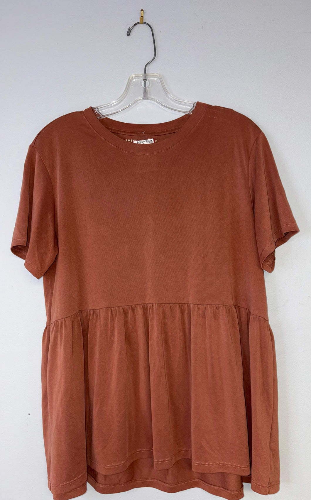 Size M American Eagle ruffle tunic