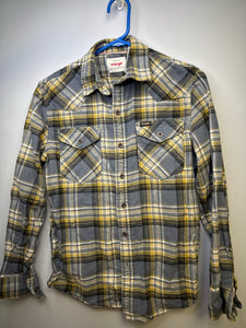 mens S Wrangler flannel Shirt
