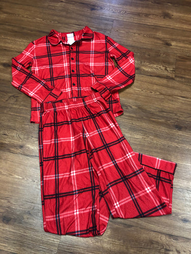 Kid's Size 10/12 Fleeced Pajamas