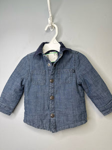 Boys 12 mos OshKosh lined  flannel