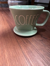 Load image into Gallery viewer, Household - Rae Dunn green Coffee pour over home decor