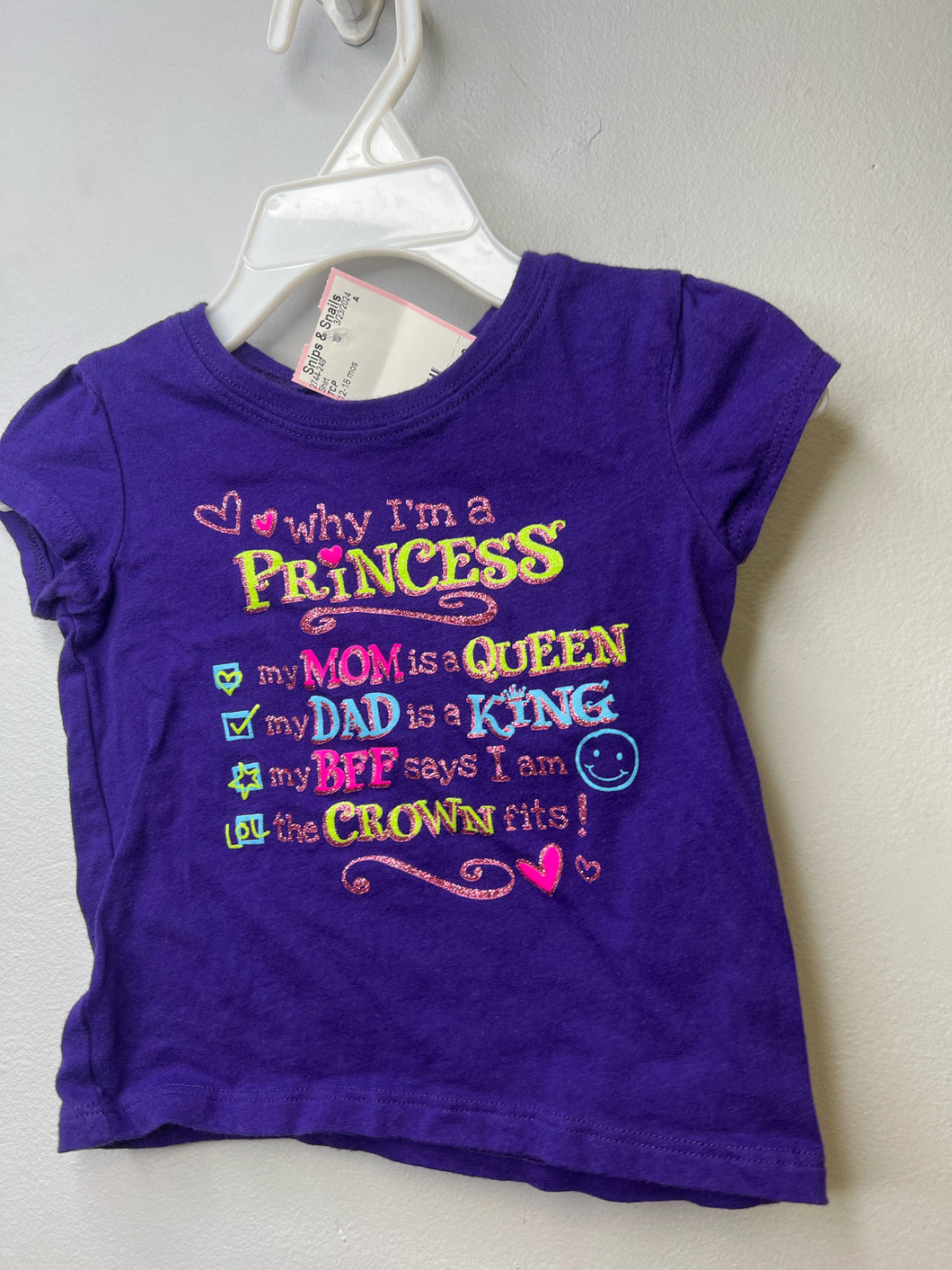 Girls size 12-18 mos TCP Shirt