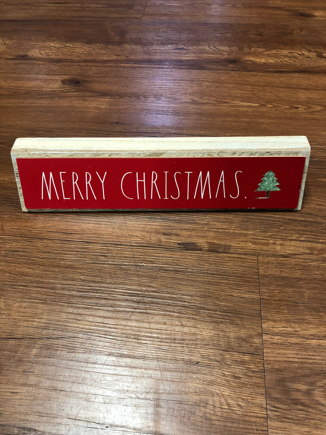 Rae Dunn Merry Christmas sign