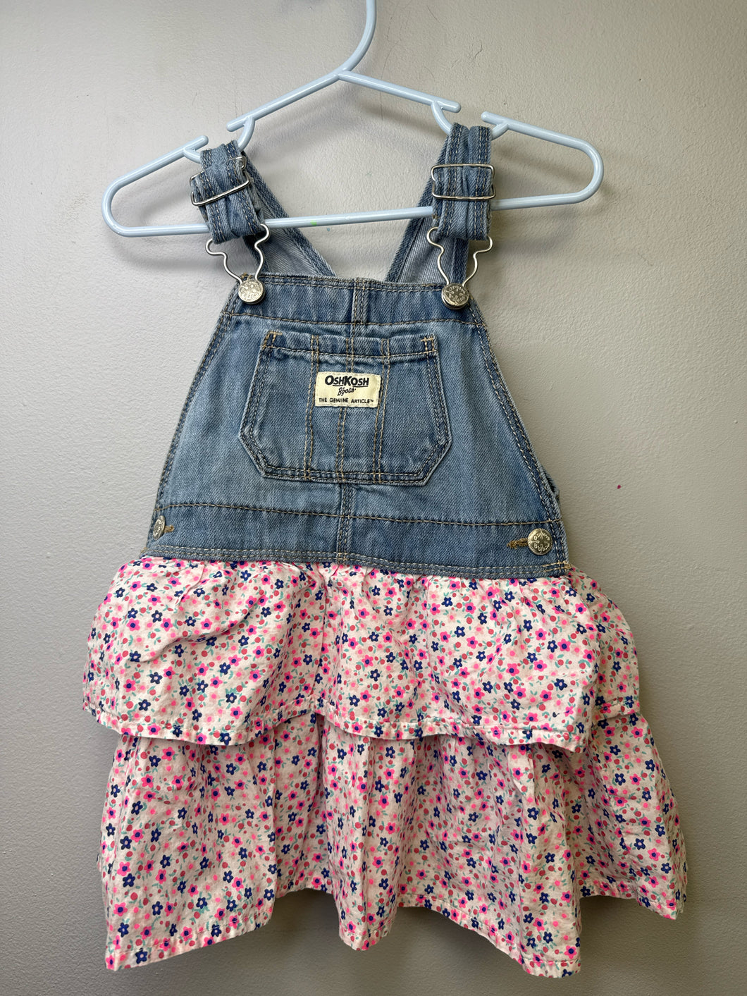 Girls 12-18 mos OshKosh Overalls