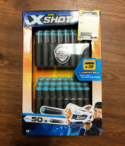 Xshot set of 50 darts - NEW