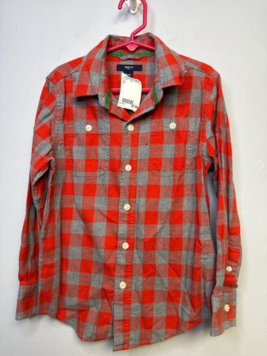 6/7 Gap plaid boys  Shirt