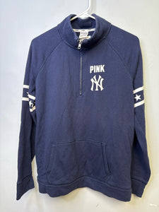 Size L pink Yankees pullover