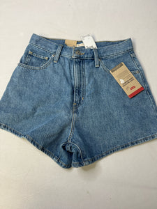 Womens Size 26(2)  Levis High Waisted Mom Shorts BNWT