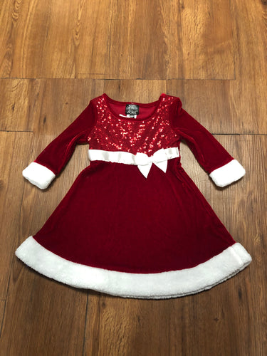 Girl's Size 2T Christmas Dress