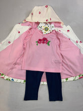 Load image into Gallery viewer, NWT Girl's size 12 Months Little Me 3-Piece Outfit