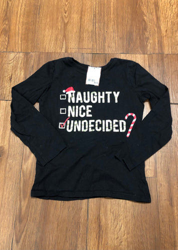 Girl's Size 5/6 TCP Christmas Long Sleeve Shirt